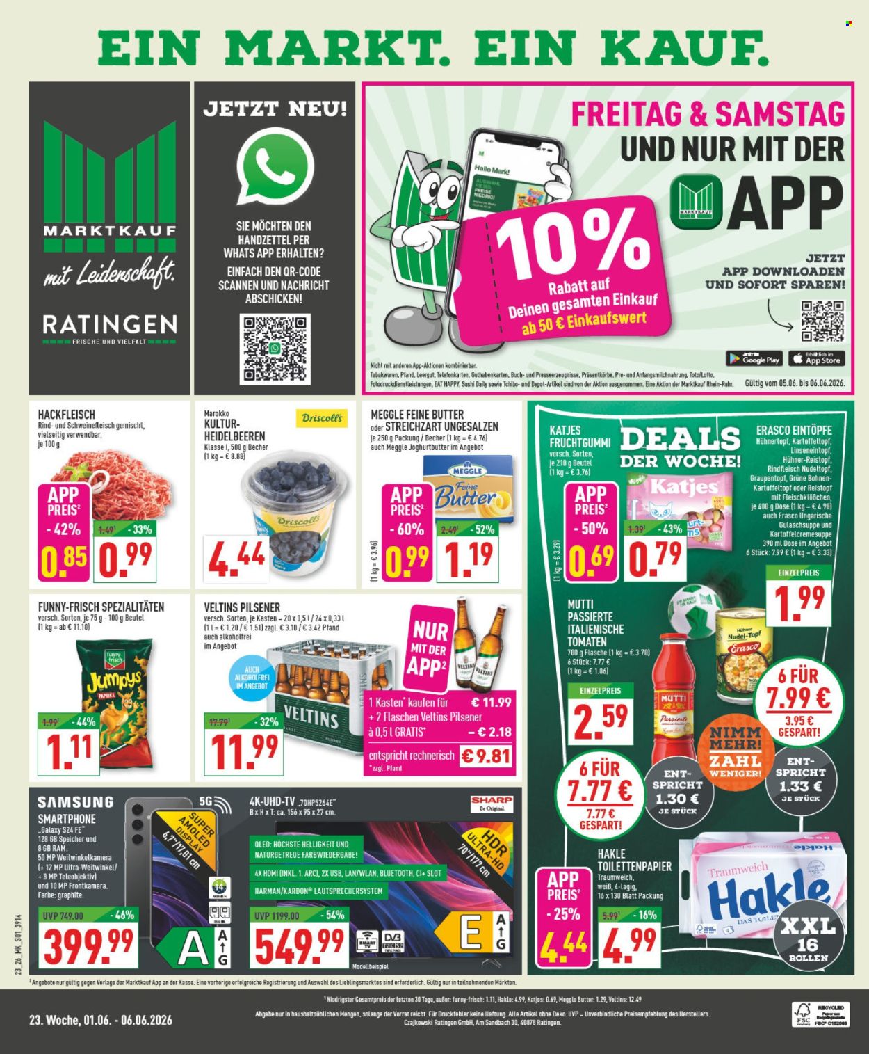 Marktkauf Prospekte  - 1.06.2026 - 6.06.2026. Seite 1