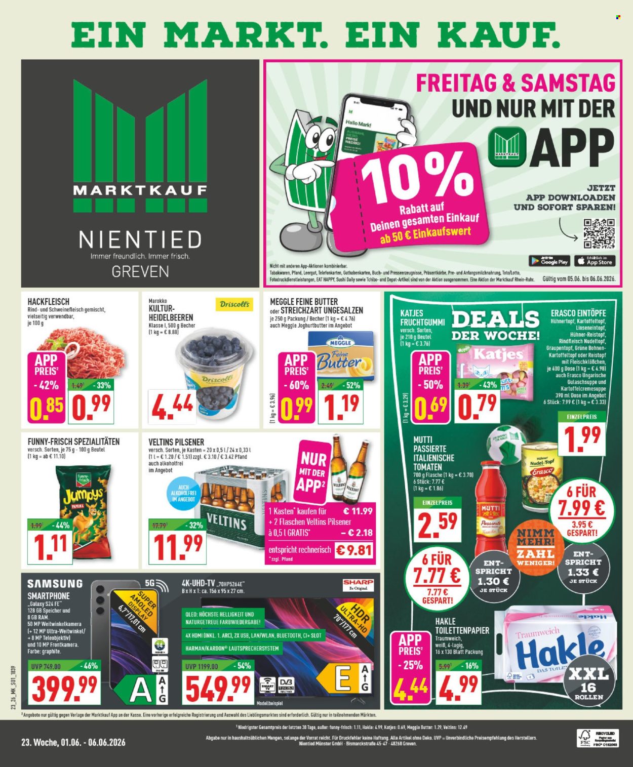 Marktkauf Prospekte  - 1.06.2026 - 6.06.2026. Seite 1