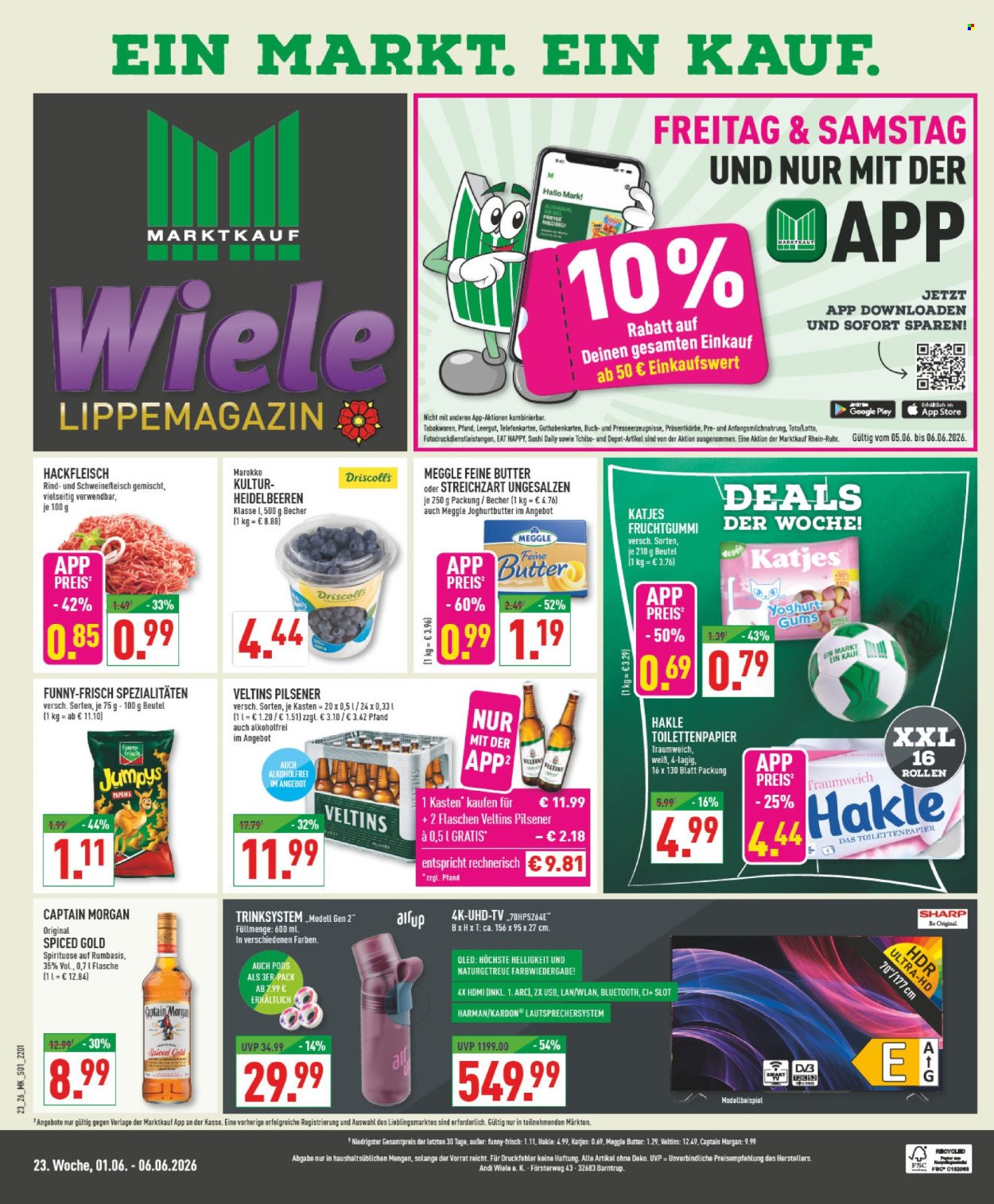 Marktkauf Prospekte  - 1.06.2026 - 6.06.2026. Seite 1