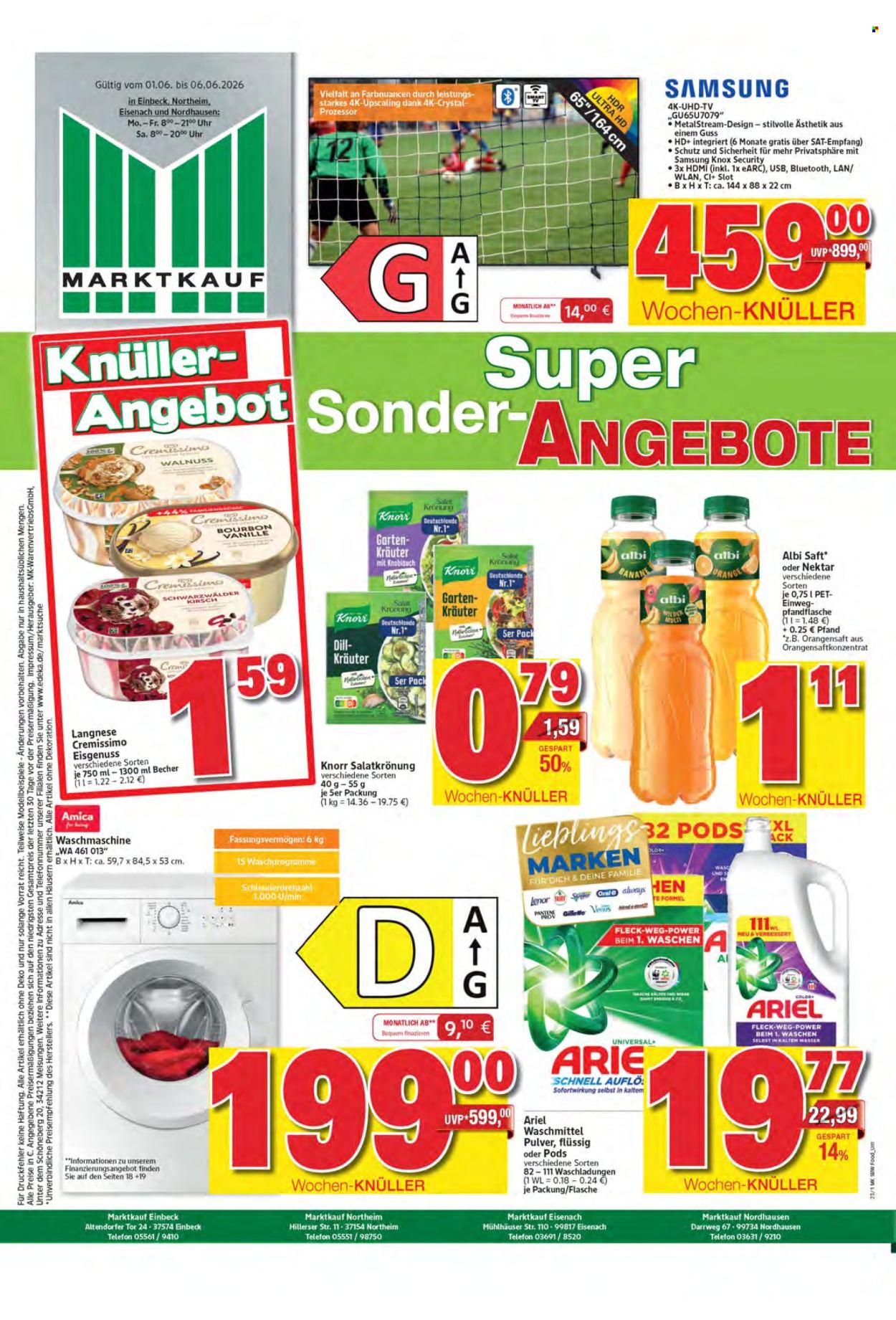 Marktkauf Prospekte  - 1.06.2026 - 6.06.2026. Seite 1