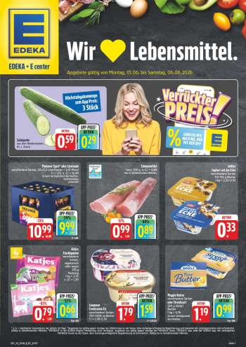 Prospekte Edeka - 1.06.2026 - 6.06.2026.
