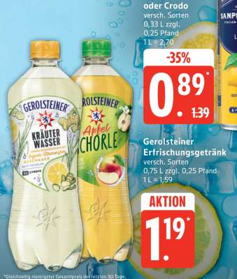 Gerolsteiner Erfrischungsgetränk