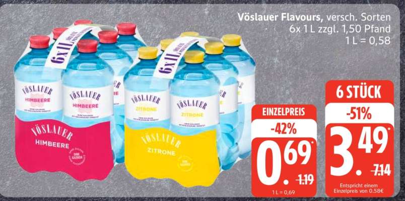 Vöslauer Flavours, versch. Sorten