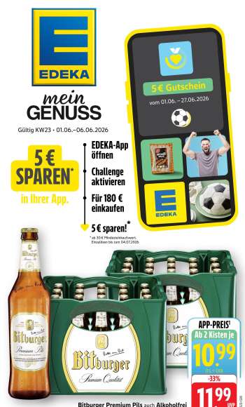 Prospekte Edeka - 1.06.2026 - 6.06.2026.