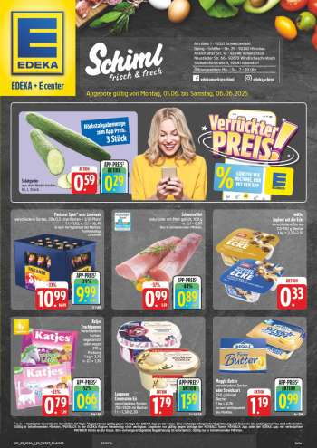Prospekte Edeka - 1.06.2026 - 6.06.2026.