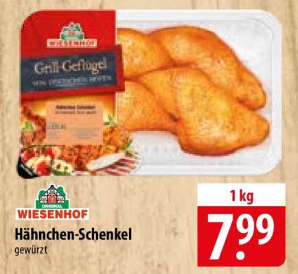 WIESENHOF Hähnchen-Schenkel