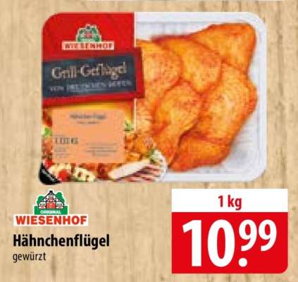Wiesenhof Hähnchenflügel