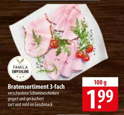 Bratensortiment 3-fach
