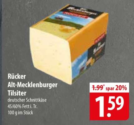 RÜCKER Alt-Mecklenburger Tilsiter