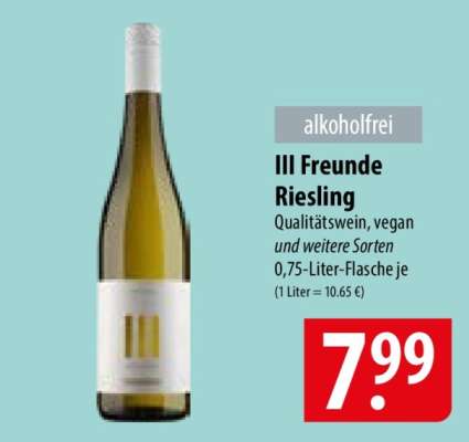 III Freunde Riesling