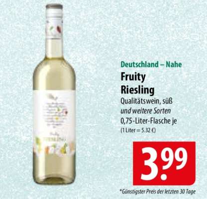 Fruity Riesling