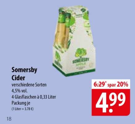 SOMERSBY Cider