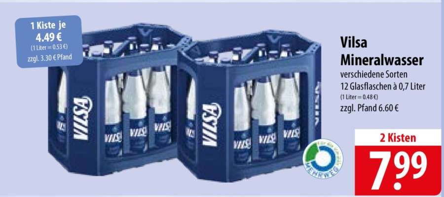 Vilsa Mineralwasser