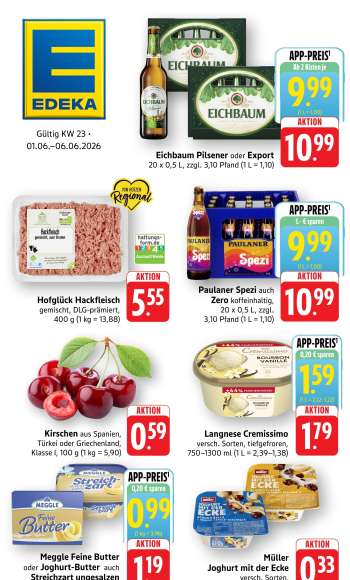 Prospekte Edeka - 1.06.2026 - 6.06.2026.