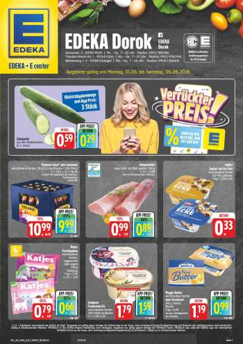 Prospekte Edeka - 1.06.2026 - 6.06.2026.