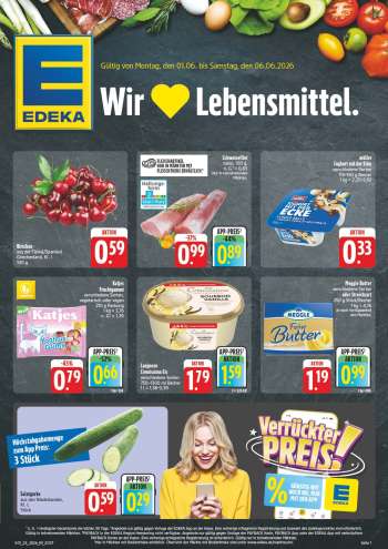 Prospekte Edeka - 1.06.2026 - 6.06.2026.