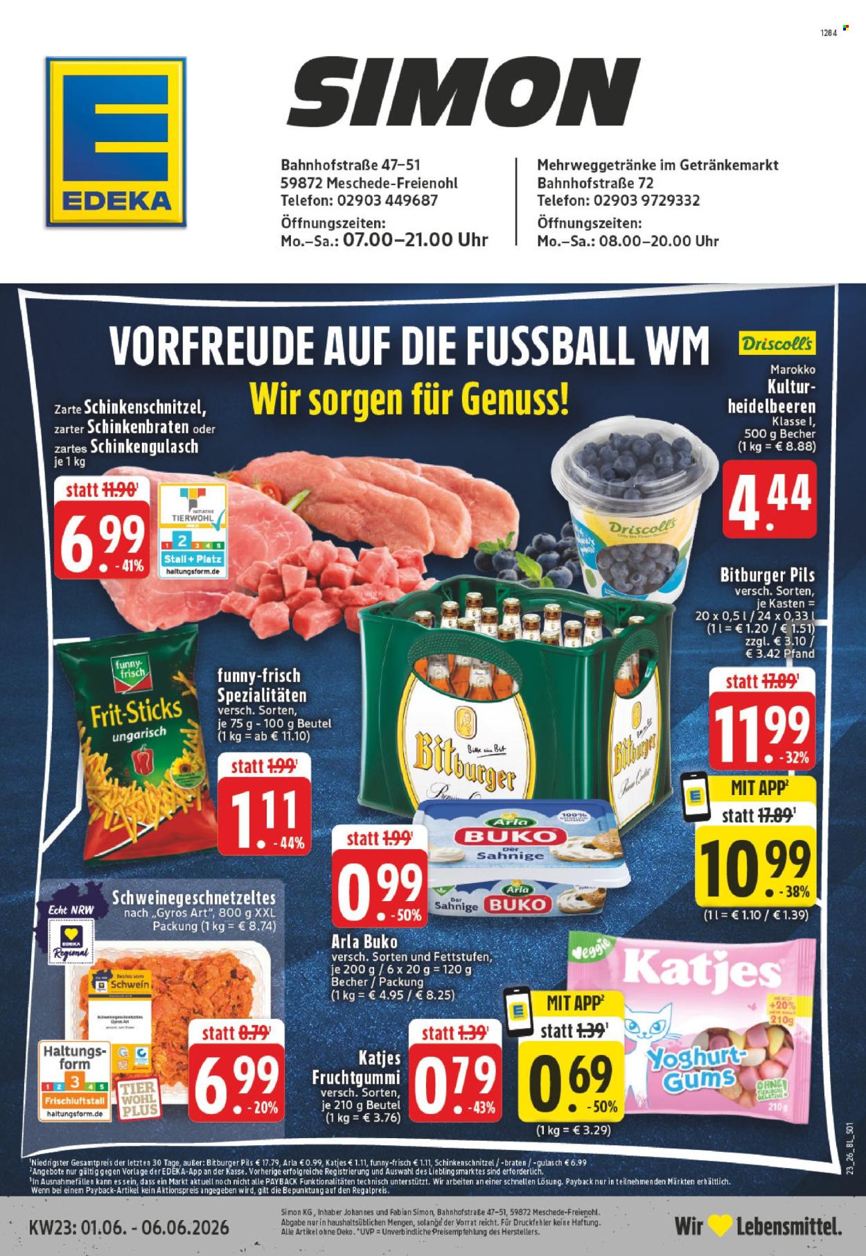 Edeka Prospekte  - 1.06.2026 - 6.06.2026. Seite 1