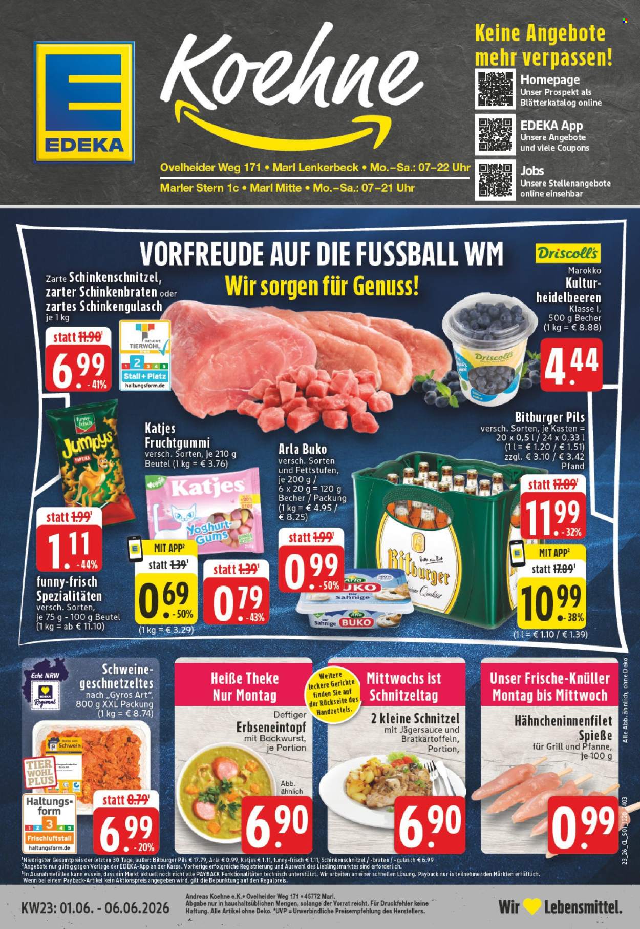 Edeka Prospekte  - 1.06.2026 - 6.06.2026. Seite 1