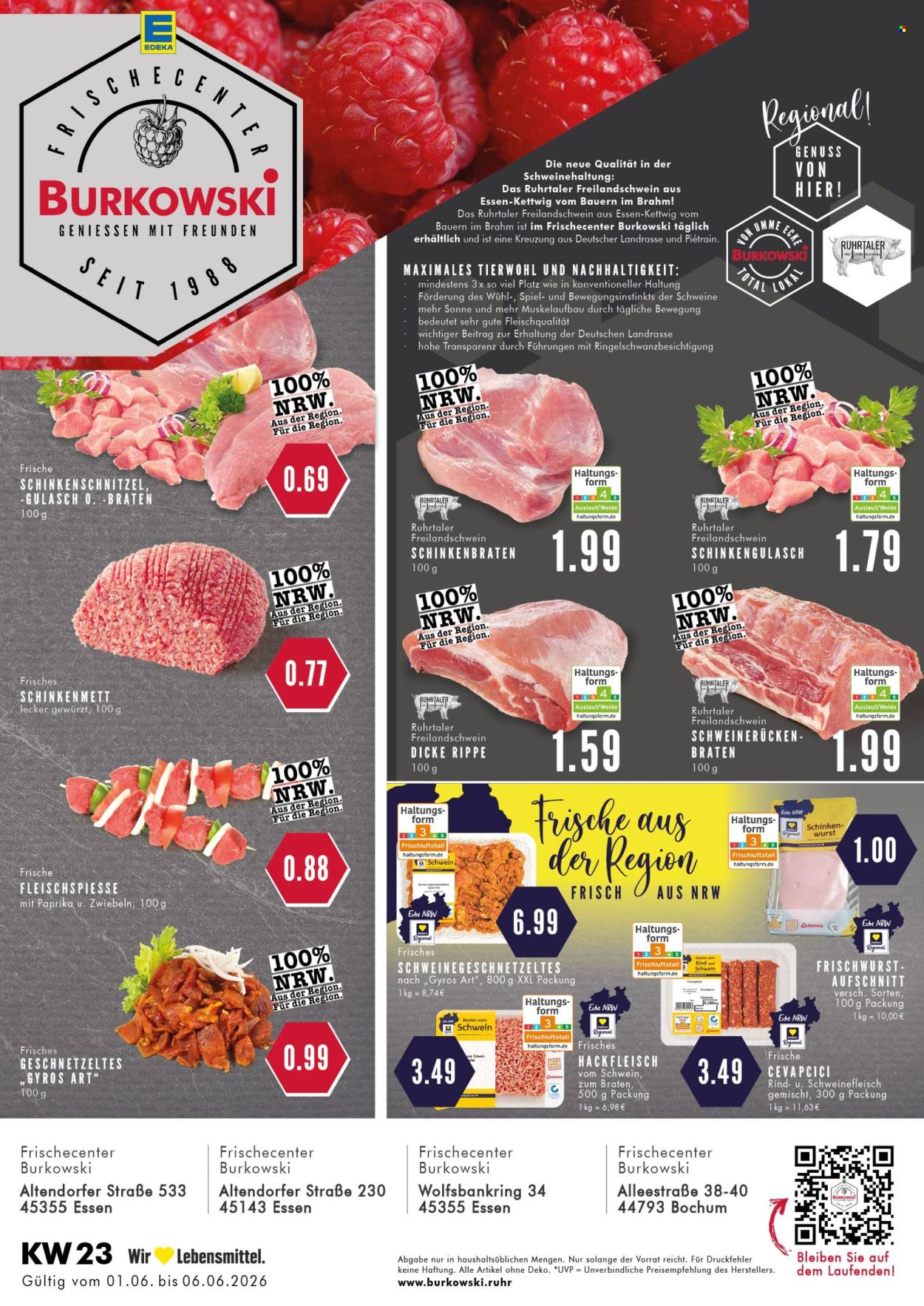 Edeka Prospekte  - 1.06.2026 - 6.06.2026. Seite 1