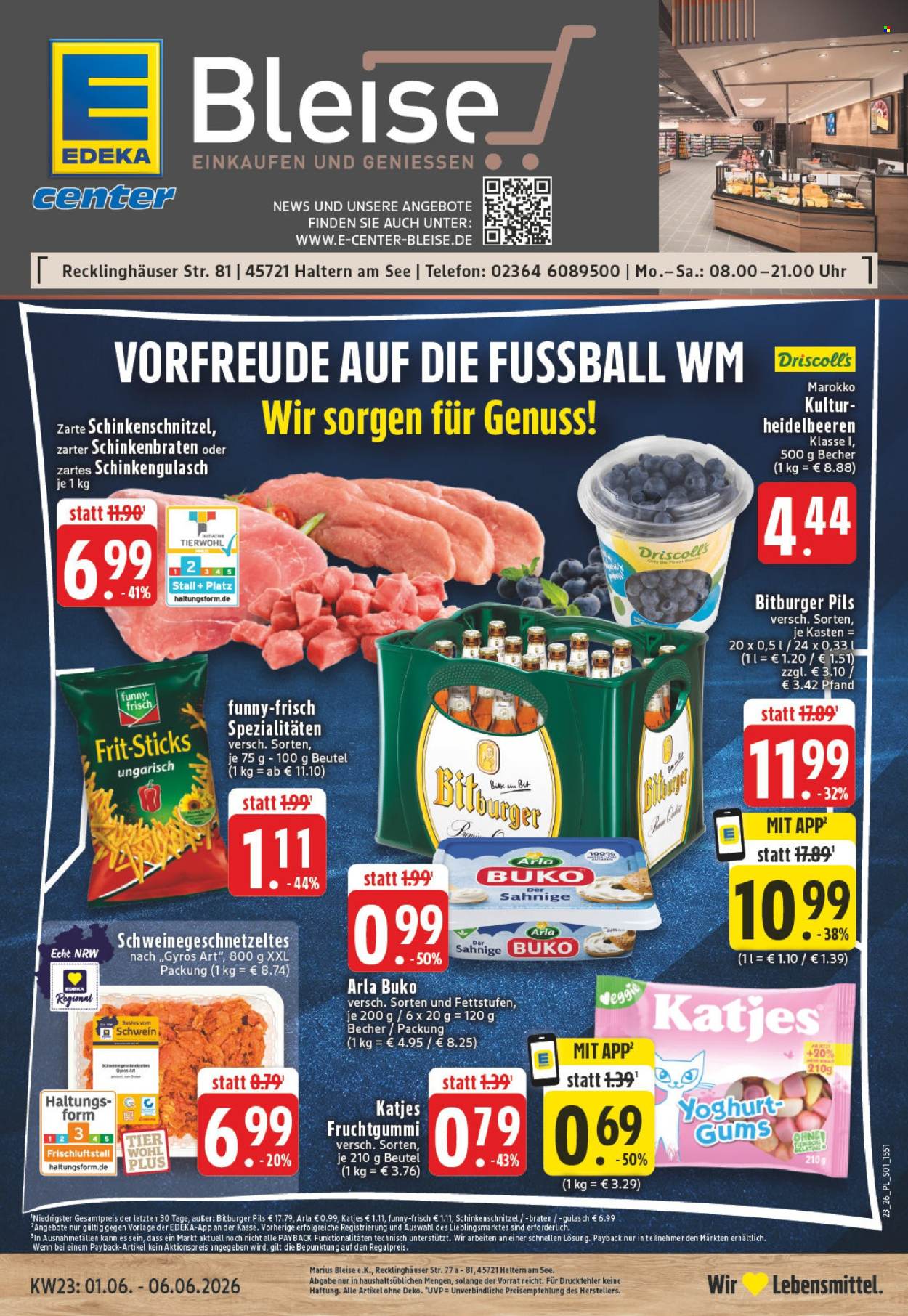Edeka Prospekte  - 1.06.2026 - 6.06.2026. Seite 1