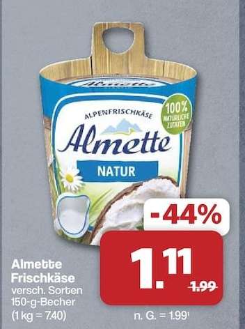 Almette Frischkäse