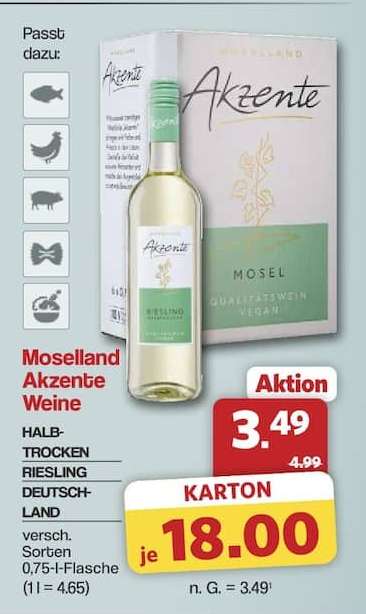 Moselland Akzente Weine