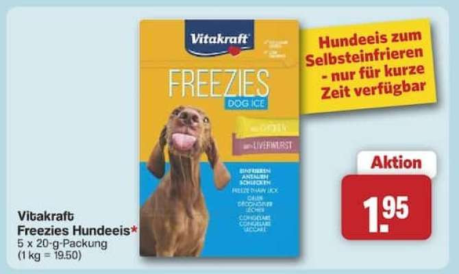 Vitakraft Freezies Hundeeis