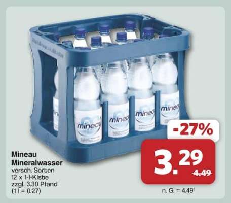 Mineau Mineralwasser