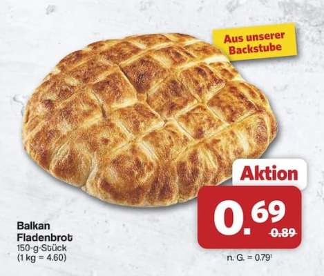Balkan Fladenbrot