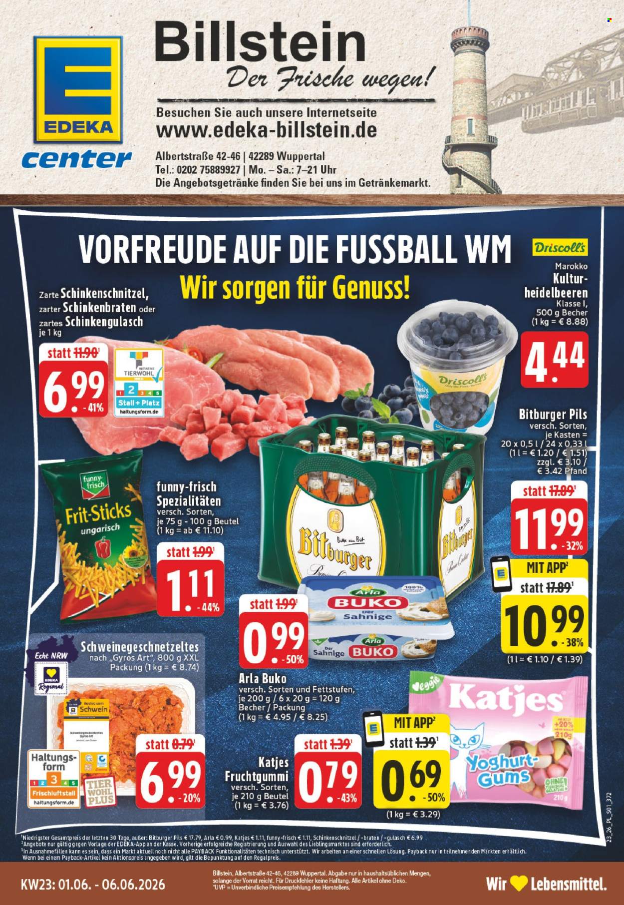 Edeka Prospekte  - 1.06.2026 - 6.06.2026. Seite 1