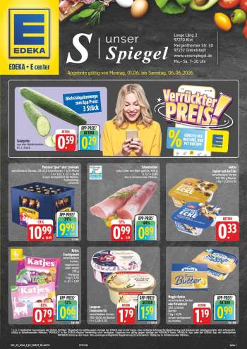 Prospekte Edeka - 1.06.2026 - 6.06.2026.