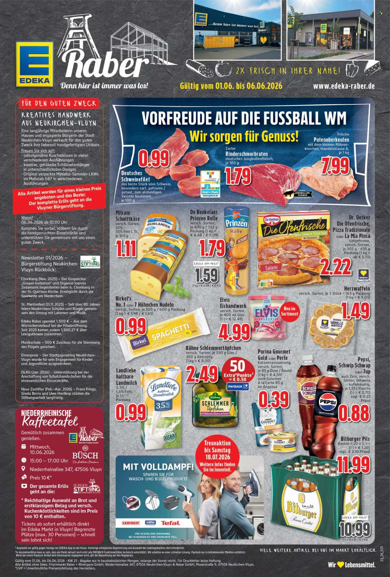 Edeka Prospekte  - 1.06.2026 - 6.06.2026. Seite 1