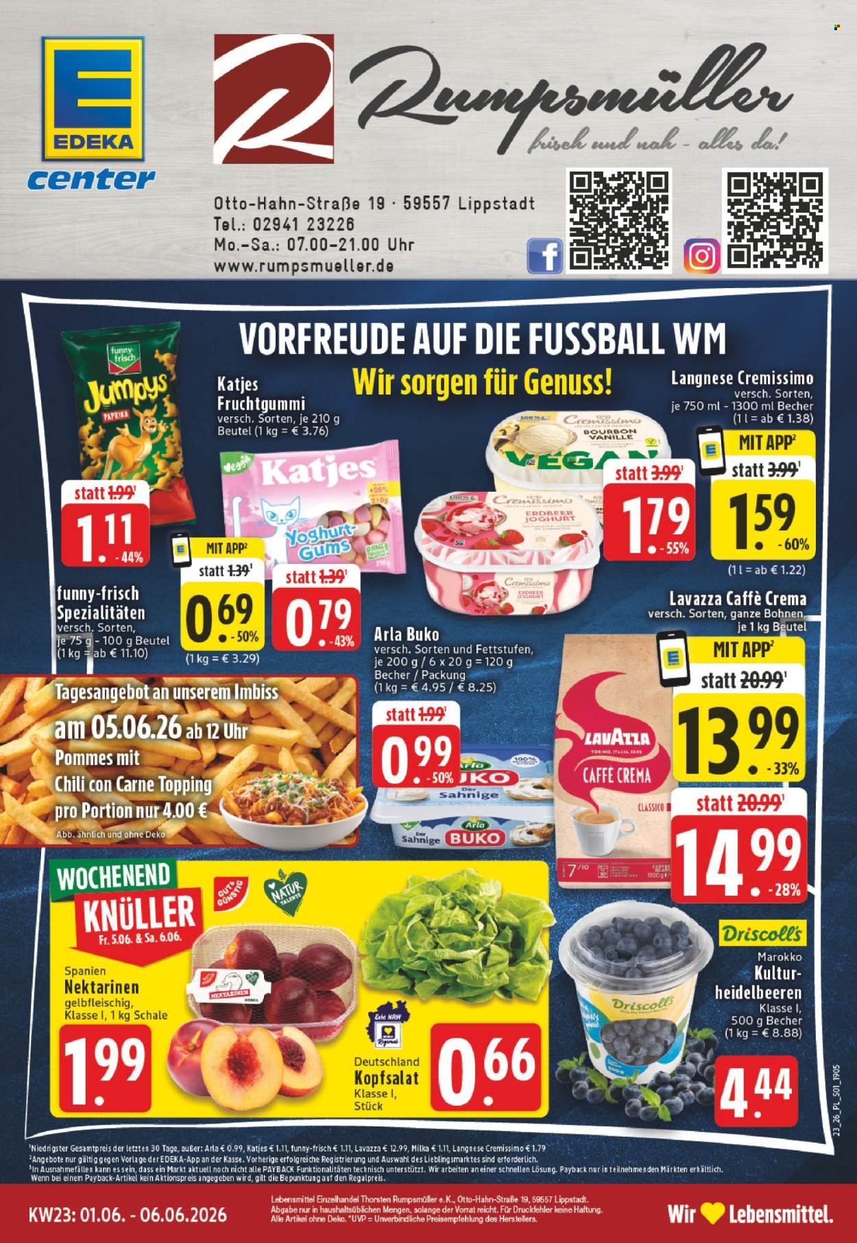 Edeka Prospekte  - 1.06.2026 - 6.06.2026. Seite 1