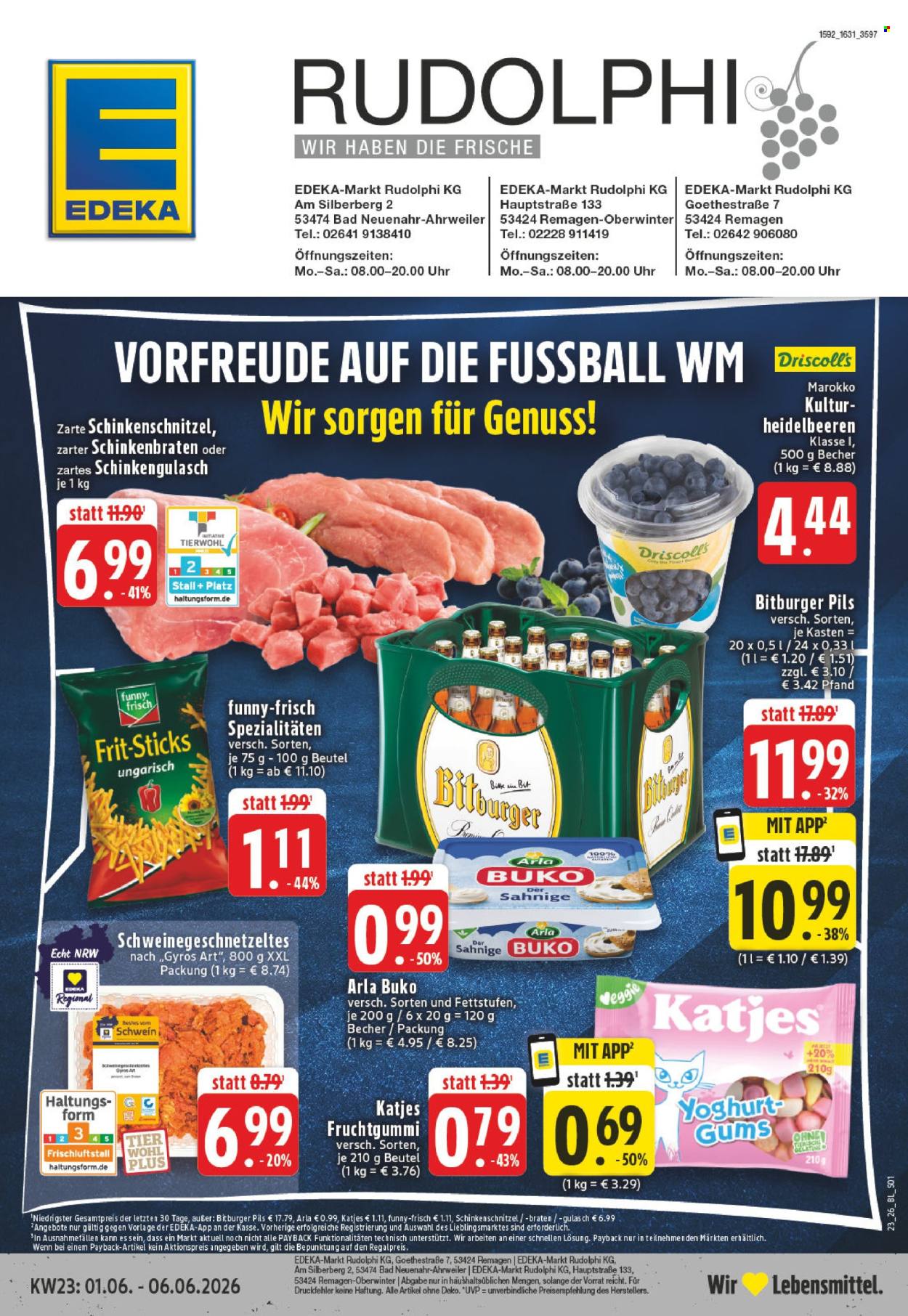 Edeka Prospekte  - 1.06.2026 - 6.06.2026. Seite 1