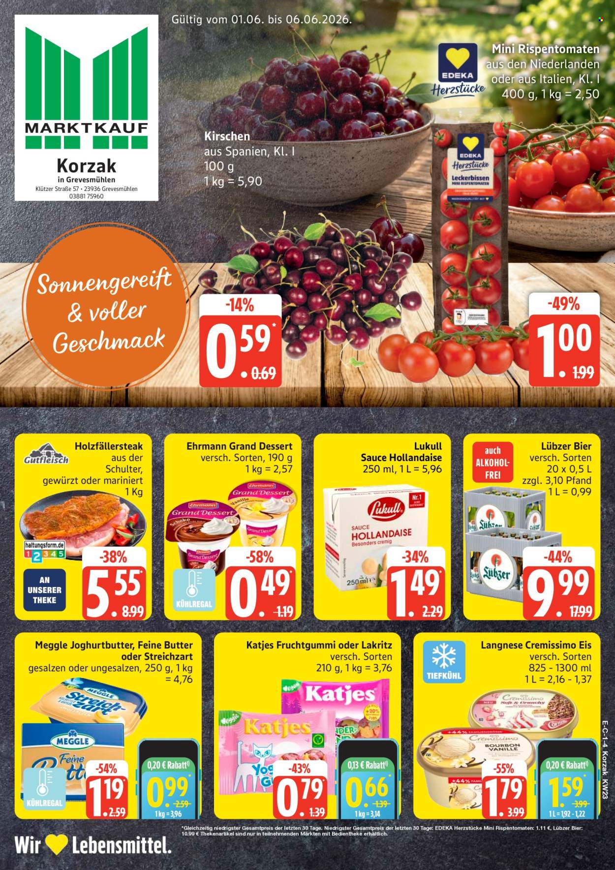 Edeka Prospekte  - 1.06.2026 - 6.06.2026. Seite 1