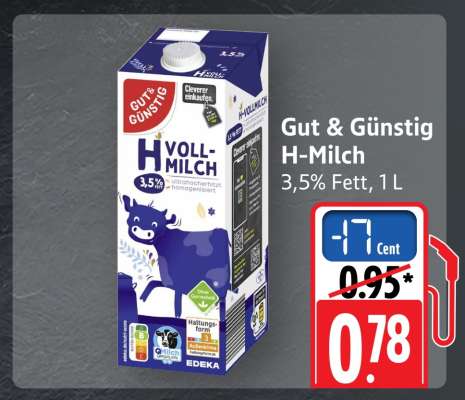 Gut & Günstig H-Milch