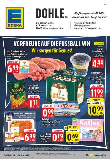 Prospekte Edeka - 1.06.2026 - 6.06.2026.