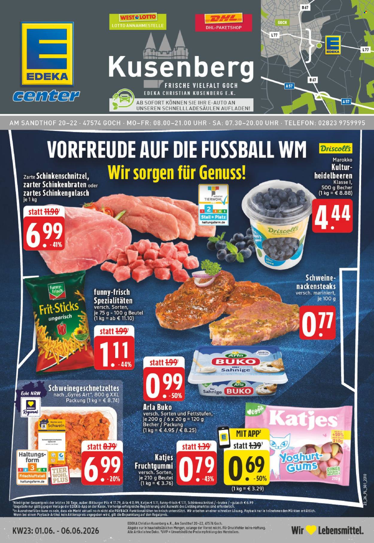 Edeka Prospekte  - 1.06.2026 - 6.06.2026. Seite 1
