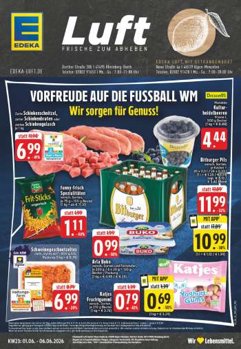 Prospekte Edeka - 1.06.2026 - 6.06.2026.