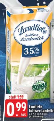 LANDLIEBE Haltbare Landmilch