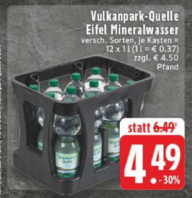 Vulkanpark-Quelle Eifel Mineralwasser