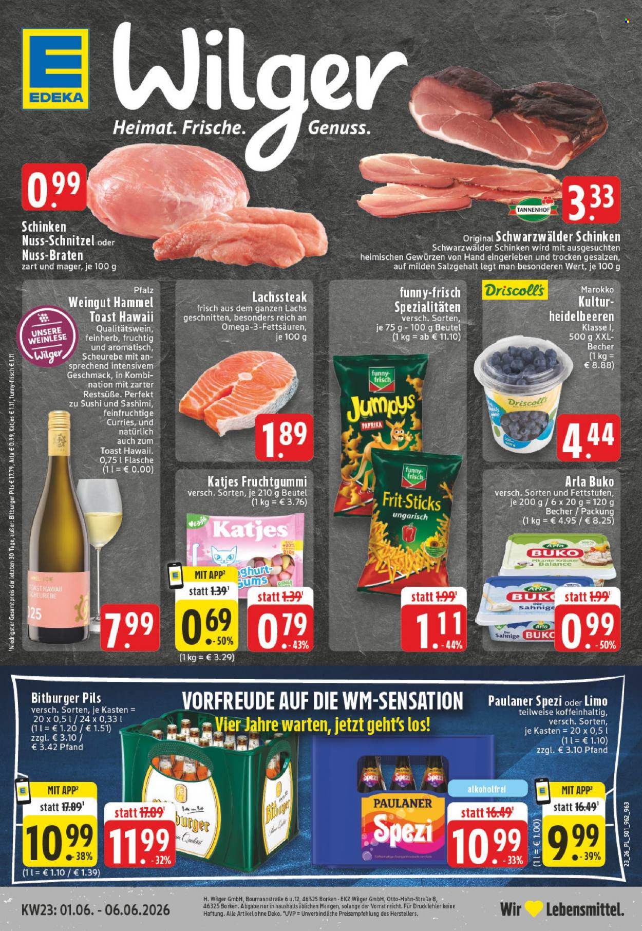 E center Prospekte  - 1.06.2026 - 6.06.2026. Seite 1