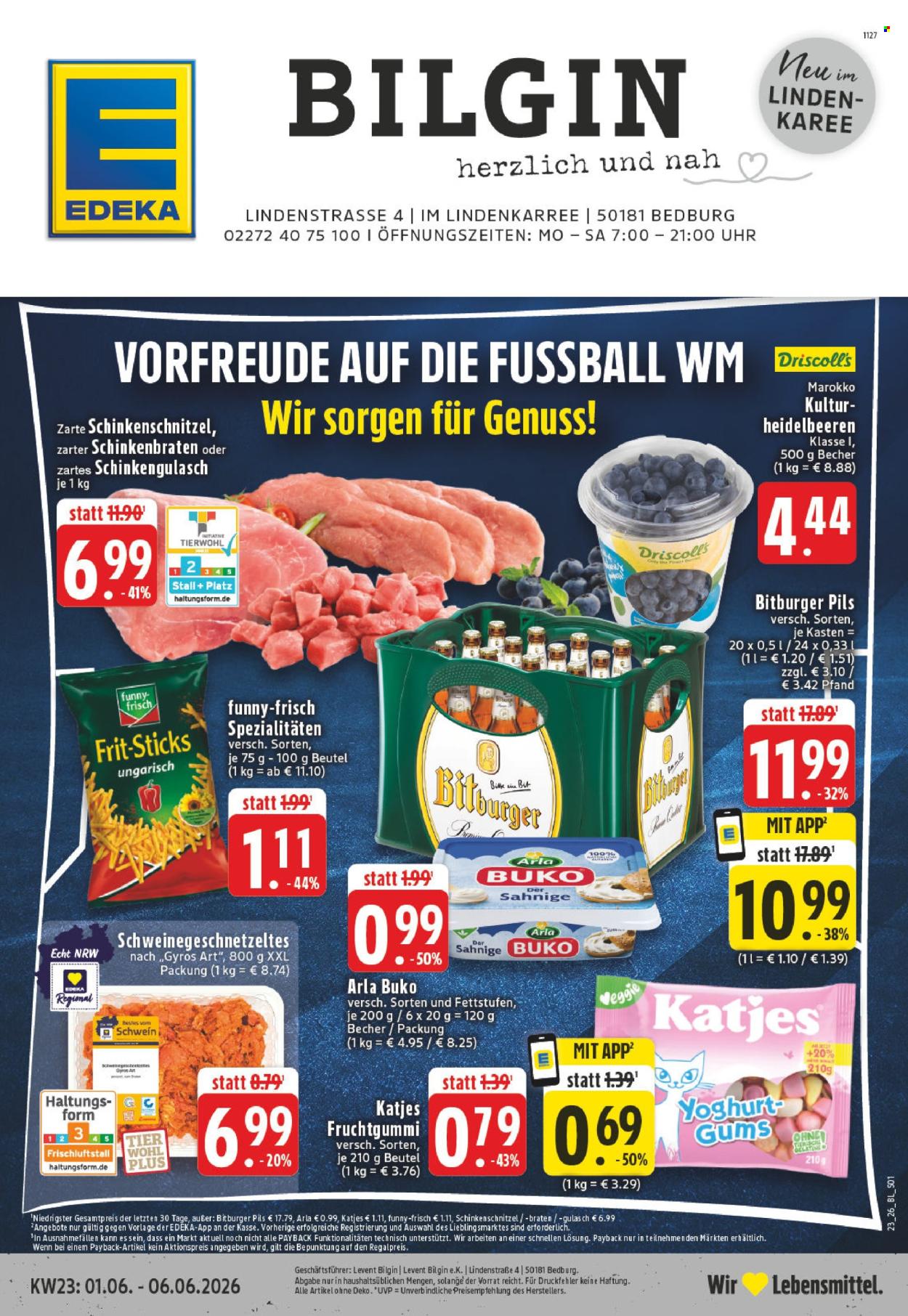 Edeka Prospekte  - 1.06.2026 - 6.06.2026. Seite 1