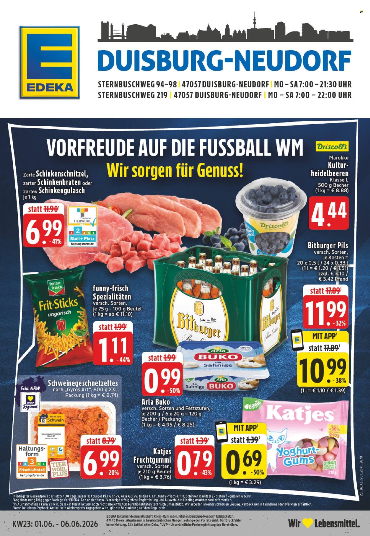 Edeka Prospekte  - 1.06.2026 - 6.06.2026. Seite 1