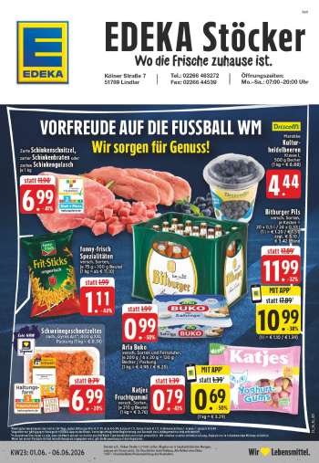 Prospekte Edeka - 1.06.2026 - 6.06.2026.