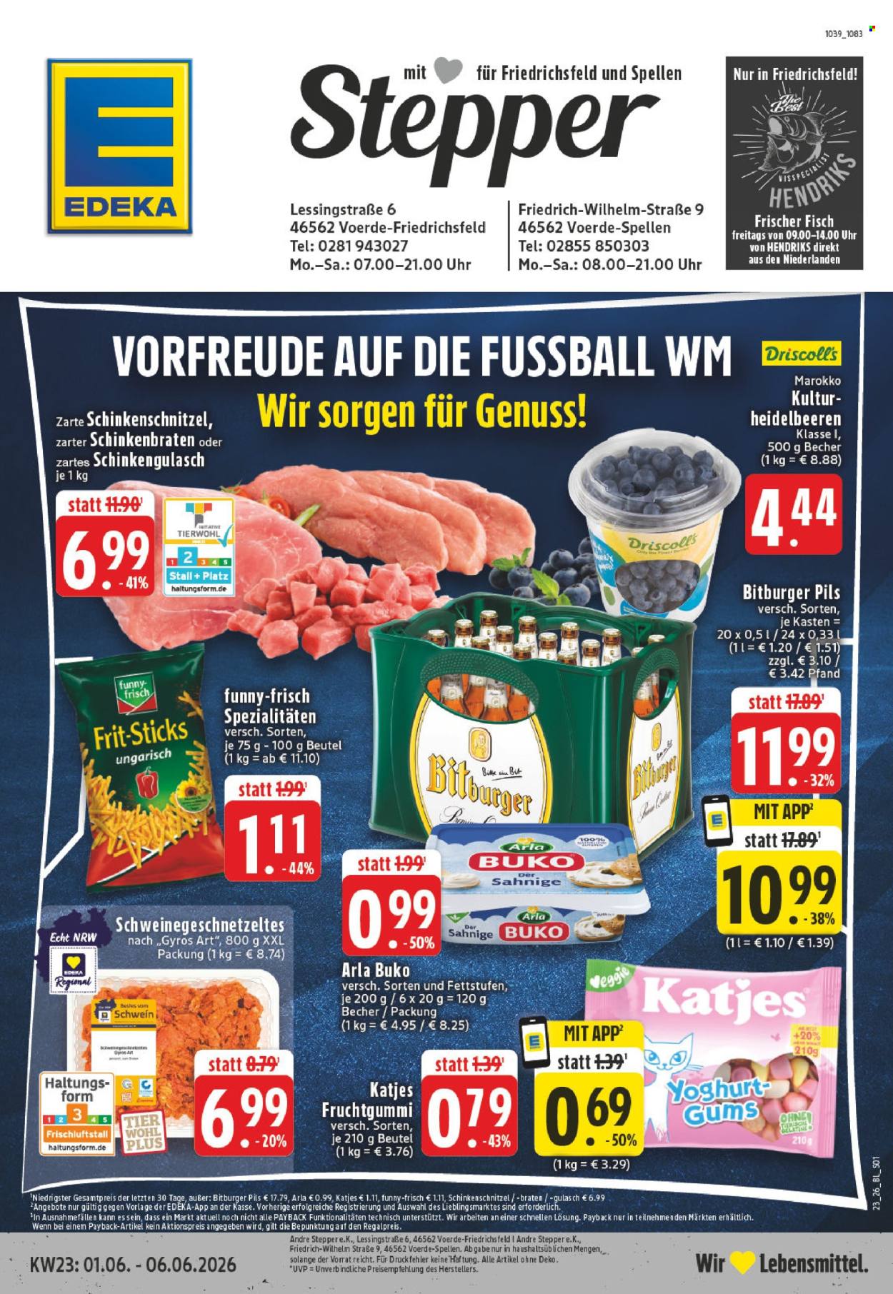 Edeka Prospekte  - 1.06.2026 - 6.06.2026. Seite 1