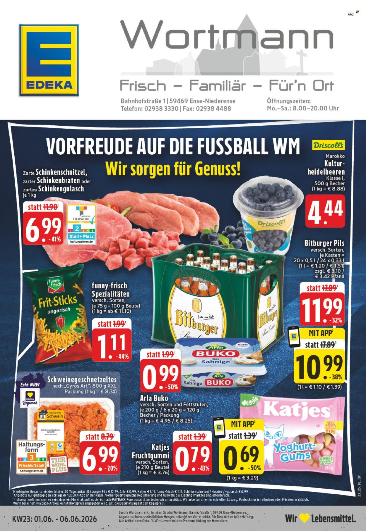 Edeka Prospekte  - 1.06.2026 - 6.06.2026. Seite 1