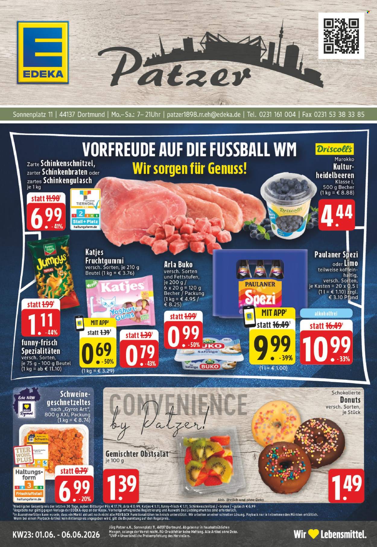 Edeka Prospekte  - 1.06.2026 - 6.06.2026. Seite 1