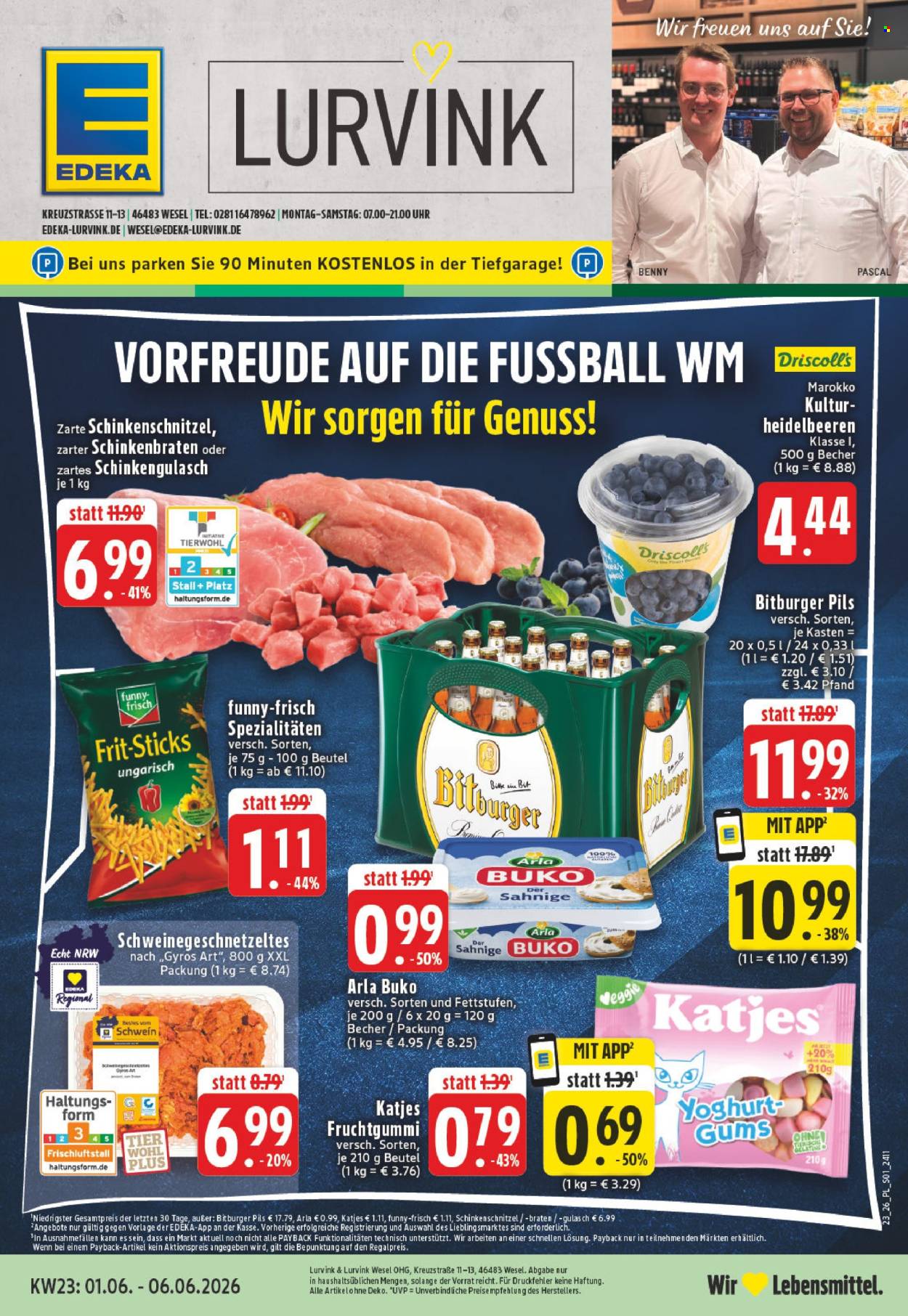 Edeka Prospekte  - 1.06.2026 - 6.06.2026. Seite 1