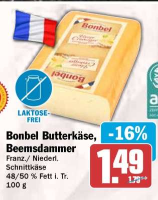 Bonbel Butterkäse, Beemsterdammer